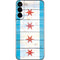 Chicago Flag Light Wood Galaxy S22 Plus Skin